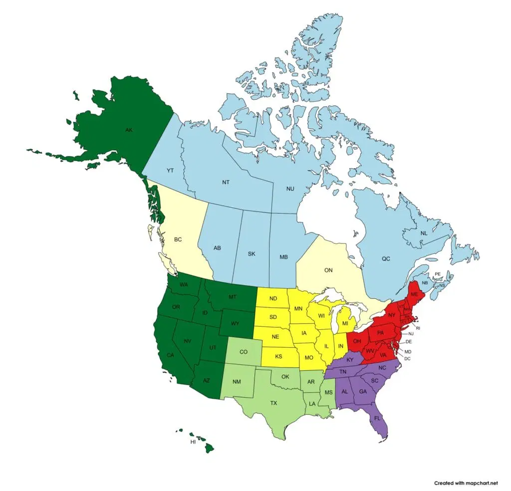 Sales Map as of May 2026
